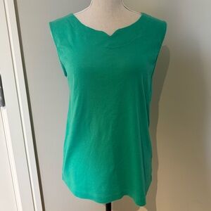 Karen Scott Green Sleeveless Top – XL
